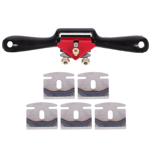 Generico Set Pialle a Mano per Legno Pialla Regolabile Doppia Vite Lama Affilata e Impugnatura Ergonomica per Lavorazione del Legno e Intaglio Artigianale per Principianti e Progetti
