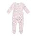 Owlivia Baby Organic Cotton Zip-Up Sleep N Play (Newborn, Pear)