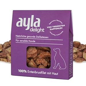 Ayla Delight Entenbrustfilet Hundesnack 5X28g