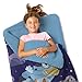 NORTHWEST Bluey Slumber Bag with Silk Touch Blanket - Bluey Toys for Boys and Girls - Bluey Room Decor - Portable Mat with Zipper - Great Gift - 27 x 56 inches