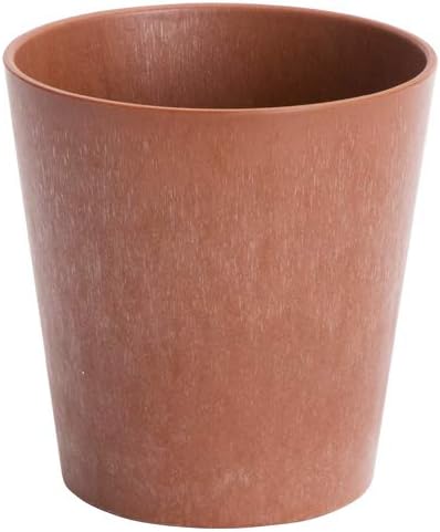 Miniatura 5 de Novelty 63060 Maceta redonda metálica para caché, peltre