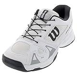 Wilson Unisex Rush PRO JR QL Tennisschuh, Weißes, weißes Ebenholz, 43 2/3 EU
