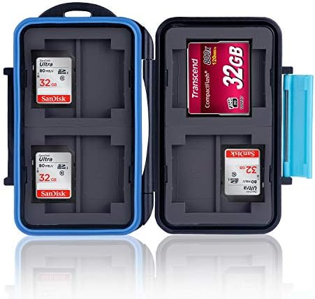 Ares Foto® MC-SD8 etui ochronne na karty pamięci  etui na karty pamięci  sejf na karty  torba  wodoszczelne etui  przechowywanie i transport  odporne na uderzenia etui ochronne  etui na 8 kart SD
