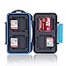 Ares Foto® Custodia per schede di memoria / scatola di protezione / immagazzinamento per 8x SD Cards + 4x Compact Flash (CF) Cards