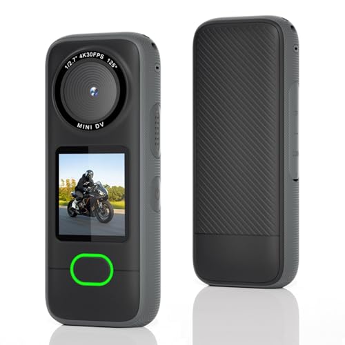 Caméra action portable 64MP avec WiFi intégré pour un transfert audio et vidéo rapide