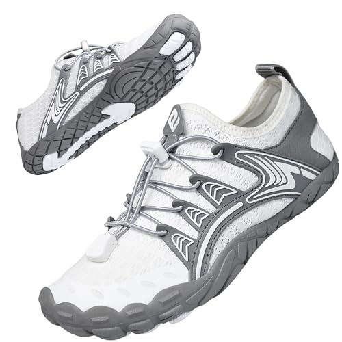 Image of Water Shoes Womens Mens, Barefoot Quick-Dry Aqua Shoes for Outdoor Swimming, Running, Training, Surfing, Hiking and Kayaking