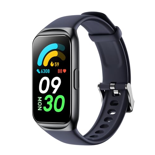 LYXFLHAN Rastreador de actividad física, visualización táctil HD de 1.44 pulgadas, más de 100 modos deportivos, monitor de frecuencia cardíaca/sueño, batería de 10 días, reloj inteligente impermeable