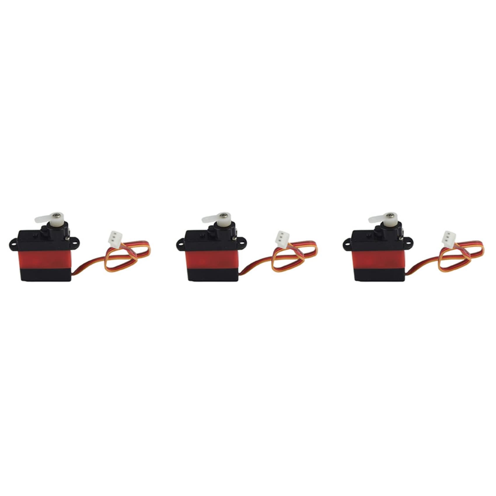 3X K130.0009 Metal Gear Servo con Brazo Servo para XK K130 RC Helicóptero Avión Drone Piezas de Repuesto Accesorios