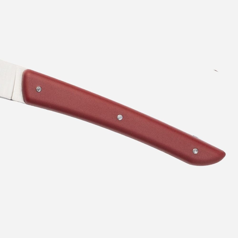 Berkel - Color Set 4 Coltelli Bistecca Lama Liscia 11 cm - Rosso