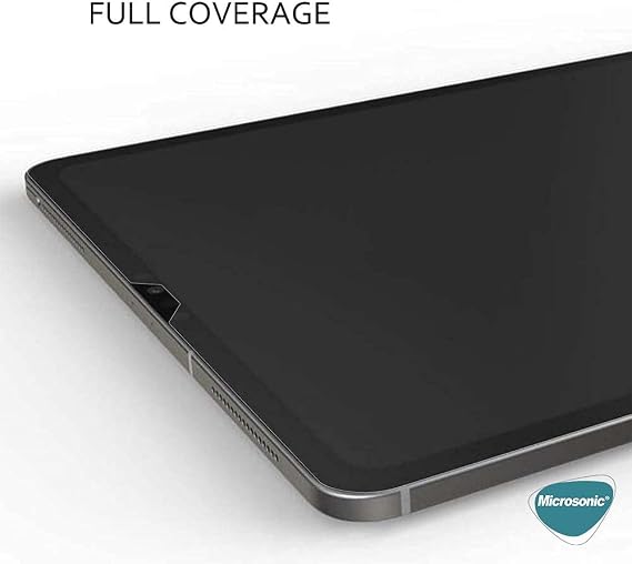 Microsonic Apple iPad Mini 7 (A2993-A2995) Matte Nano Glass Cam Ekran Koruyucu [iPad Mini 7 ile Uyumlu Ekran Koruyucu - Şeffaf]