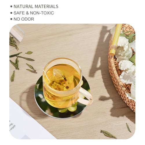 Dessous de verre pour table basse en céramique et liège - 6