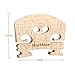 MorMoxe Violin Bridge 3/4 Size, Hand-Carved Maple, Direct Fit, Fully Adjusted