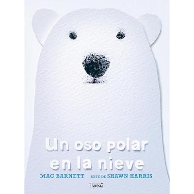 Un oso polar en la nieve
