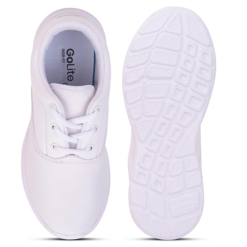 Image of ACTION School Shoes for Boys - Eva Sole Ultra Lightweight, Extra Cushion Footbed, Durable, Long-Lasting, Anti-Germ Technology for Odour-Free Comfort