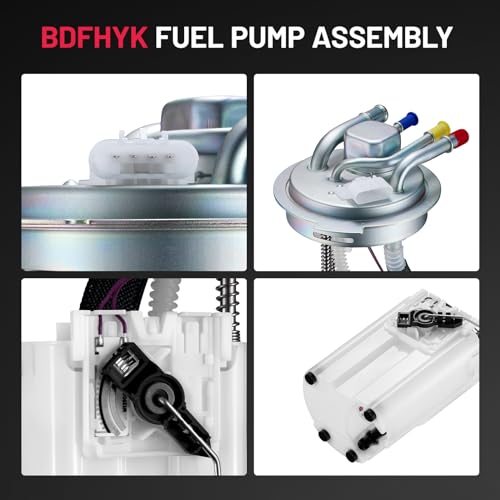 Image of BDFHYK Eletric Fuel Pump Assembly E4073R Compatible with Chevy Silverado 2500 3500 HD & Compatible with GMC Sierra 2500 HD 2004-2008, Sierra 3500 HD 2007-2008, V8 6.6L, Replaces FG0358 SP6358M