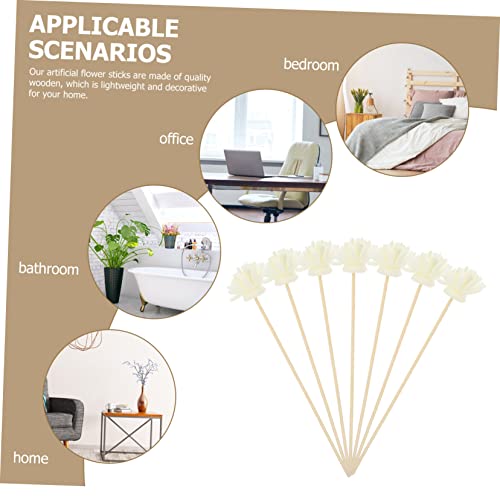 Varillas Aromatizadoras con Diseño de Flor Artificial VICASKY 36 pcs miniatura 3
