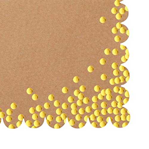 Tischsets Belle Vous 50 Stück – Einweg Tischset aus Papier, 35,5 x 25,3 cm