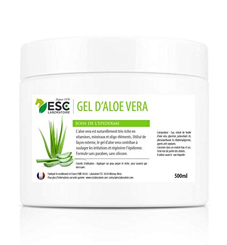 Gel d'aloe vera cheval contre irritation ete soin cutane