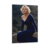 アメリカ人女優兼モデル、マリリン・モンローのセクシーな個人写真アートウォール装飾ポスター (3) 壁アート プリント リビング 寝室 ダイニングルーム バスルーム ホーム装飾20x30inch(50x75cm)