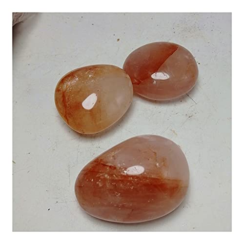Piedra hematoide roja natural de 100-120g YEAHSO cristal en bruto multiinclusiones decoracion reiki 5