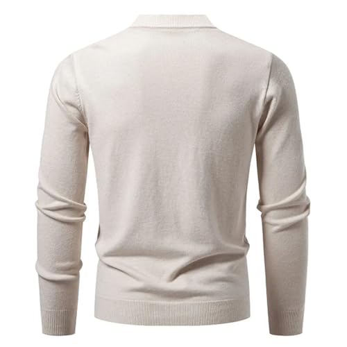 Men's Cardigan Sweaters Long Sleeve Slim Fit Casual Solid Color Knitted Cardigans Sweater4
