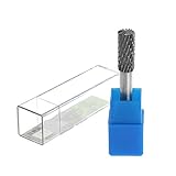 Se trata de una fresa cilíndrica de metal duro con cabeza redonda y un diámetro de cabeza de 10 mm.