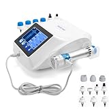 Stoßwellentherapie Maschine ED Stosswellentherapie Geräte für Männer, Elektrisches Tiefengewebe Massagegerät für Ganzer Körper, Schmerzlinderung, Müdigkeitsbehandlung, Verletzungen erholung
