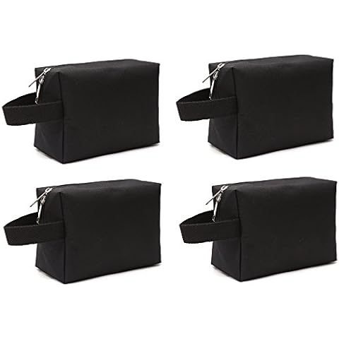 Augbunny 600D Portable Multi-purpose Zipper Waterproof Travel Organizer Cosmetic Bag Make up Case Storage Bag Pouch 4-pack Cover