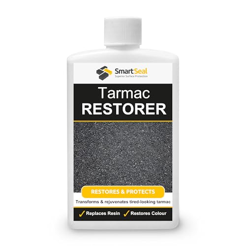 SmartSeal TARMASEAL Tarmac Restorer Black - Superior in Performance to Tarmac Paint For Driveways - EASY to apply Tarmac Restorer For Driveways - Transforms Old Look Like New - (100 ml sample)