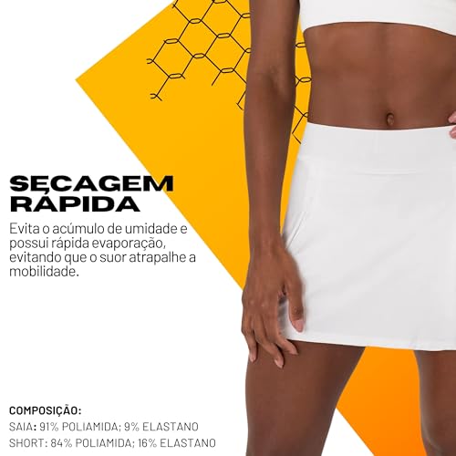 Short Saia Lupo AF Beach Tennis | Branco | M