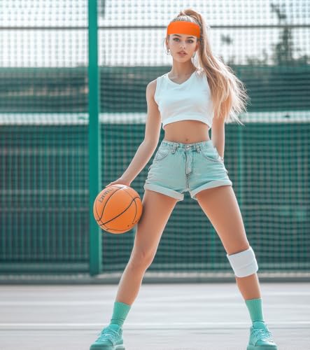 Image of Sport Tie Headbands Tennis Head Tie for Men Women Sports Fans Ninja Soccer Basketball Teams Head Ties Halloween