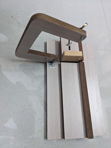 Image of Wooden Soap Cutter for Soap Making with Adjustable Wire