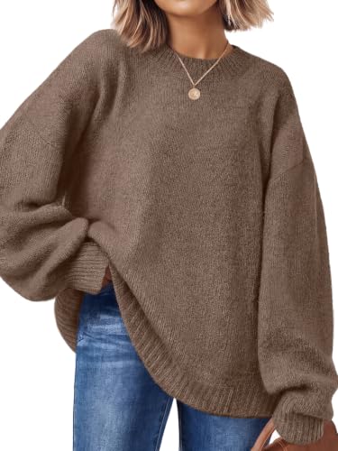 LILLUSORY Fuzzy Crewneck Pullover