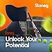Staneg Pro Tennis Ball Machine – Battery-Powered Portable Launcher with Remote Control | 9 Training Programs | Adjustable Spin & Speed | 150-Ball Capacity