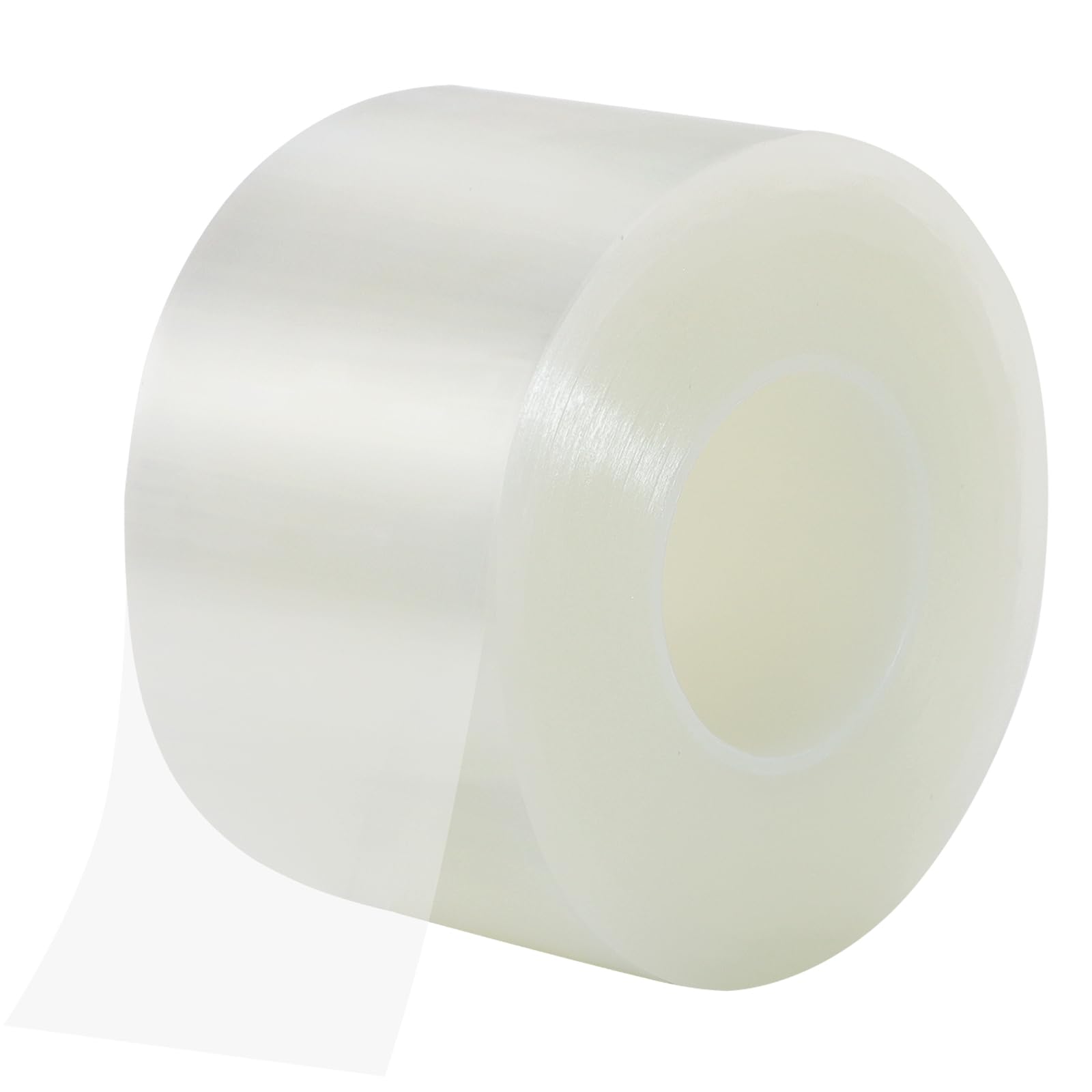 Transparent Window Weather Sealing Tape 2 Inch x 35 Yards Weather Stripping Residue Free Clear Window Draft Isolation Sealing Film Tape for Doors Windows and Shower Glass Gaps