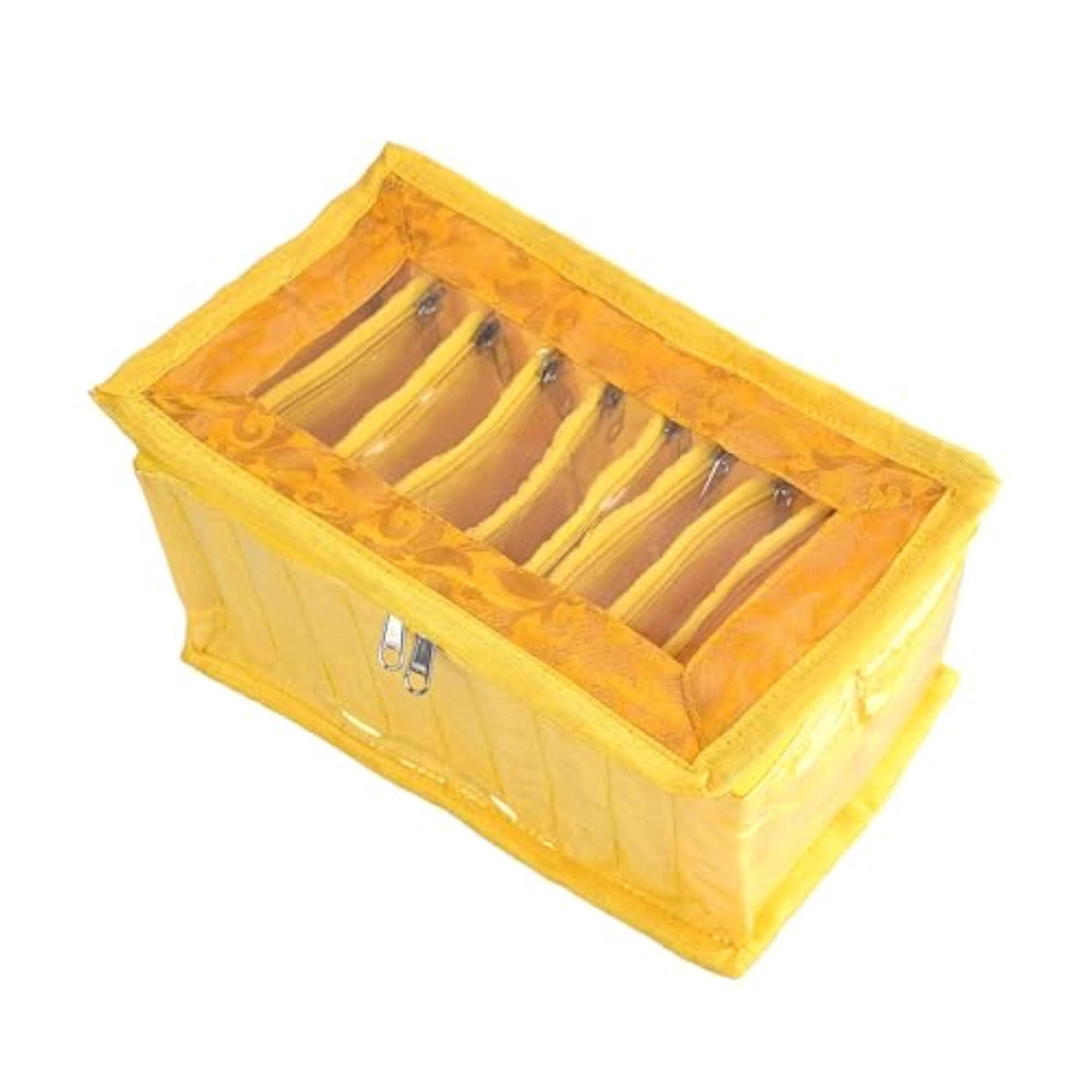 10 Compartment Space-Saving Jewelry Organiser Pouch