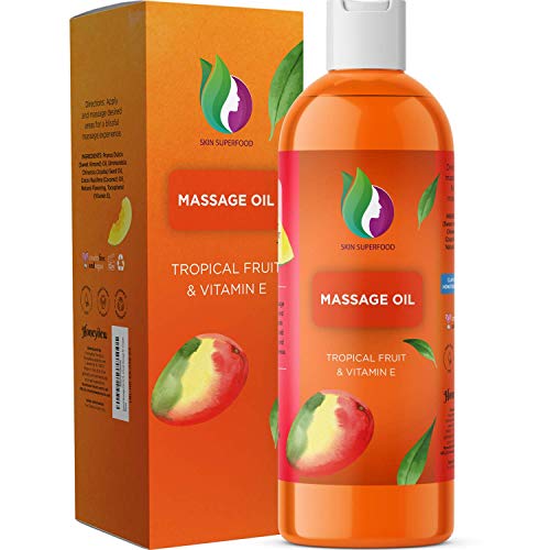 Aromatherapy Sensual Massage Oil for Couples - Tropical Flavored Massage Oil for Massage Therapy with Jojoba Coconut and Sweet Almond Oil for Skin Care - Relaxing Massage Oil and Moisturizing Body Oil Aromatherapy Sensual Massage Oil for Couples - Tropical Flavored Massage Oil for Massage Therapy with Jojoba Coconut and Sweet Almond Oil for Skin Care - Relaxing Massage Oil and Moisturizing Body Oil