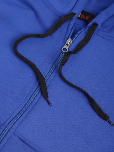 Image of Alano Unisex-Child Wool Blend Comfortable and Stylish Hooded Full Sleeve Lightweight Sweatshirt