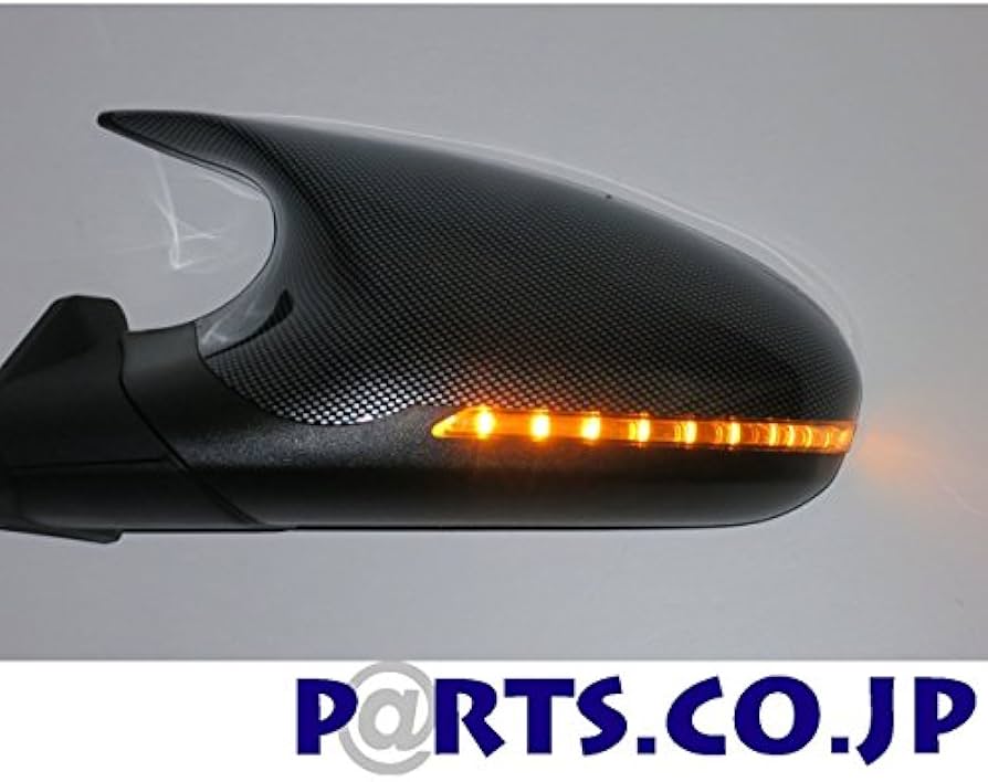 Amazon | SuperSportMirror GTSミラー LED カーボンルック ミラー面 