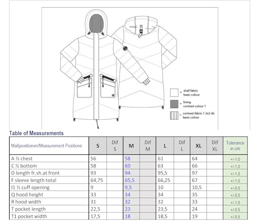 Sublevel Sublevel Damen langer Damen Mantel - D51160XB44540AIMS_black-XXL - Verwendungsansicht 7 | TV | Video | Foto