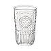 Bormioli Rocco Romantic Set Of 6 Cooler Glasses, 16 Oz. Clear Crystal Glass, Made In Italy.