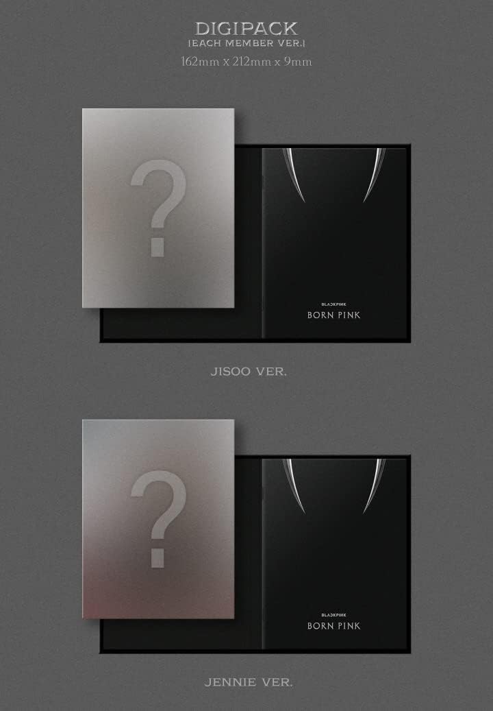 YG PLUS Blackpink - Born Pink [DIGIPACK ver.] 2nd Album+ (Rose ver.)