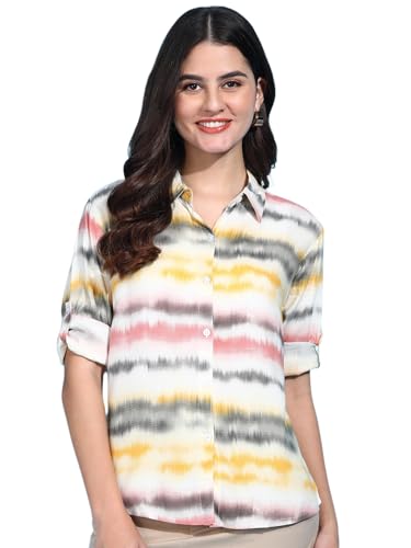 FUNDAY FASHION Women's Printed Full Sleeves Rayon Blend| Stylish ...