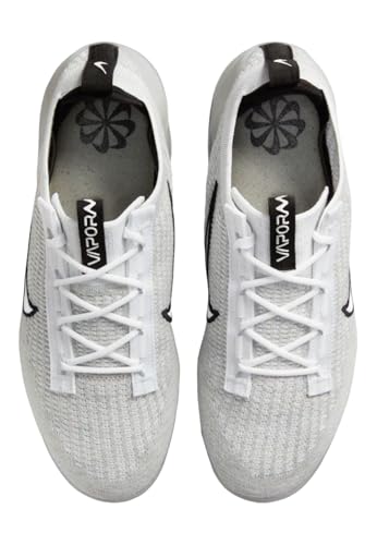 Nike Herren Air Vapormax 2021 FK Gymnastikschuh, White White Black Metallic Silver Dh4084 100, 44 EU