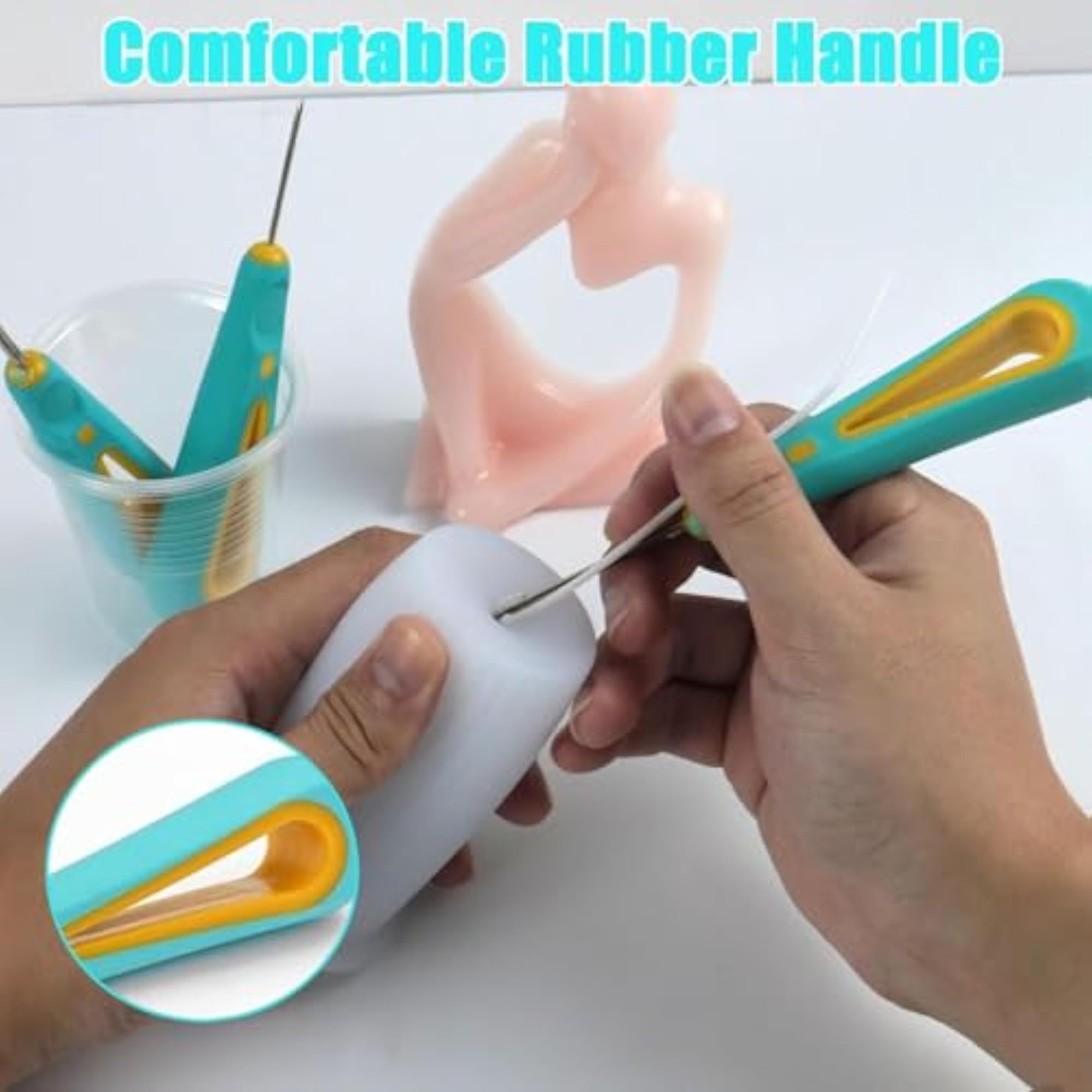 Wick Needle for Candle Making Tools, Thread Inserter for Candles