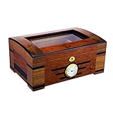 ● 【Multifunktionaler Zigarrenschrank】: Der Zigarrenschrank kann Zigarrenliebhabern übergeben werden. Am Vatertag, an Geburtstagen, Jubiläen, Hochzeiten, am Valentinstag, an Weihnachten und an Thanksgiving wird dieser Zigarrenschrank ein großartiges Geschenk sein.