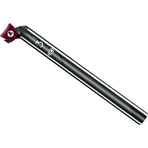 CRANKBROTHERS Tija de sillín para Bicicleta de Grava y Cobalto XC, Color Negro/Rojo, tamaño 400/27.2/20mm