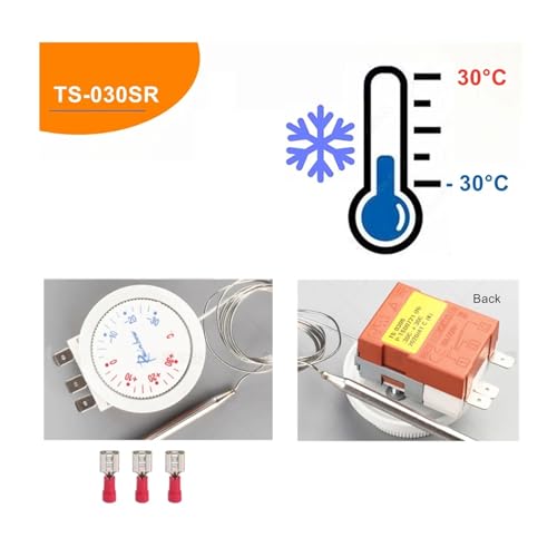 Interrupteur de contrôle thermostat capillaire à bulbe réglable TS-030SR four - 2