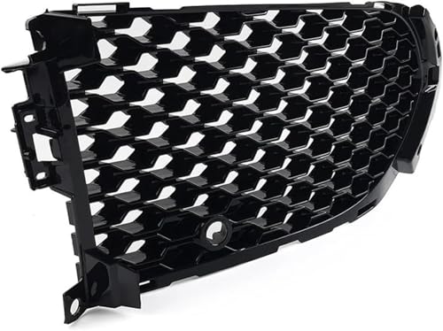 Rejilla antiniebla delantera de radiador para coche Jaguar F-Pace negro brillante