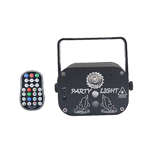 Disco Lights Party Verlichting Sound Activated Dj Light Met Afstandsbediening Mini Fase Lichten Strobe Projector Voor Club Partij Van Het Huis Ballroom Bands Wedding Show Bar Karaoke Ktv-usb-kabel - Image 6